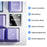 AJAZZ AK820pro Wireless Mechanical Keyboard Bluetooth-compatible Tri-Mode with Flying Fish Switches 81 Keys RGB Backlit Keyboard - Purple  /  White  /  Blue - 6