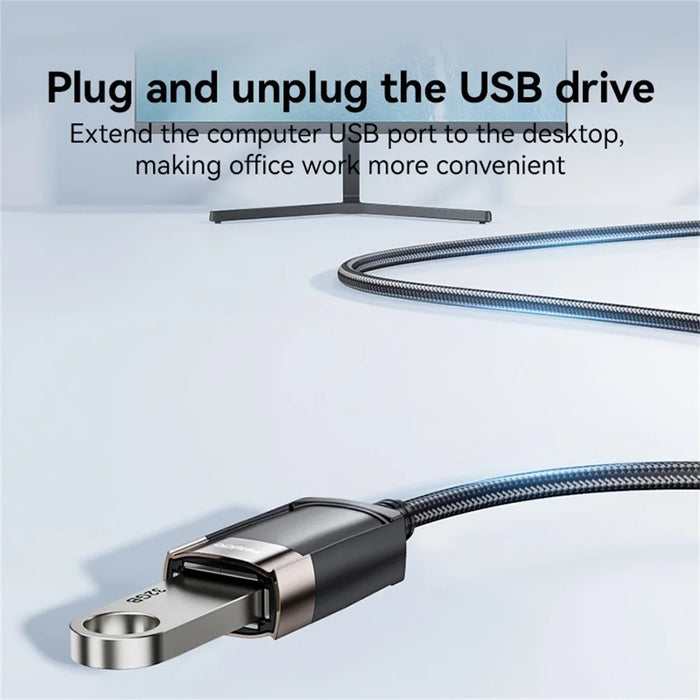 YESIDO GS26 1.5m USB 2.0 Extension Cable 480Mbps High Speed TPE Wire for Keyboard / Mouse / Printer - 6