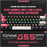 ONIKUMA G55 61 Keys Wired Keyboard with RGB Light Mechanical Gaming Keyboard for PC / Mac / Linux - 5