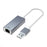 DM CHB018 USB 2.0 to RJ45 Ethernet Adapter with 30cm Cable 100Mbps Network Converter for Laptops - 1