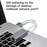 DM CHB018 USB 2.0 to RJ45 Ethernet Adapter with 30cm Cable 100Mbps Network Converter for Laptops - 6