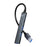 DM CHB080 For U Disk / Hard Drive 3 Ports USB Hub USB 3.0 + 2 USB 2.0 Expansion Dock with Type C Power Delivery - 1