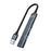 DM CHB080 For U Disk / Hard Drive 3 Ports USB Hub USB 3.0 + 2 USB 2.0 Expansion Dock with Type C Power Delivery - 2