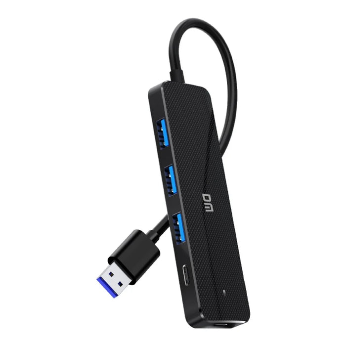 DM CHB037 4 Port USB Hub USB 3.2 High Speed 5Gbps Data Transfer Adapter For Multiple Devices - 1