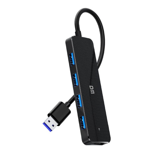 DM CHB090 4 Ports USB 3.2 Hub High Speed 5Gbps Data Transfer Expansion Dock with Type C Power Delivery - 1