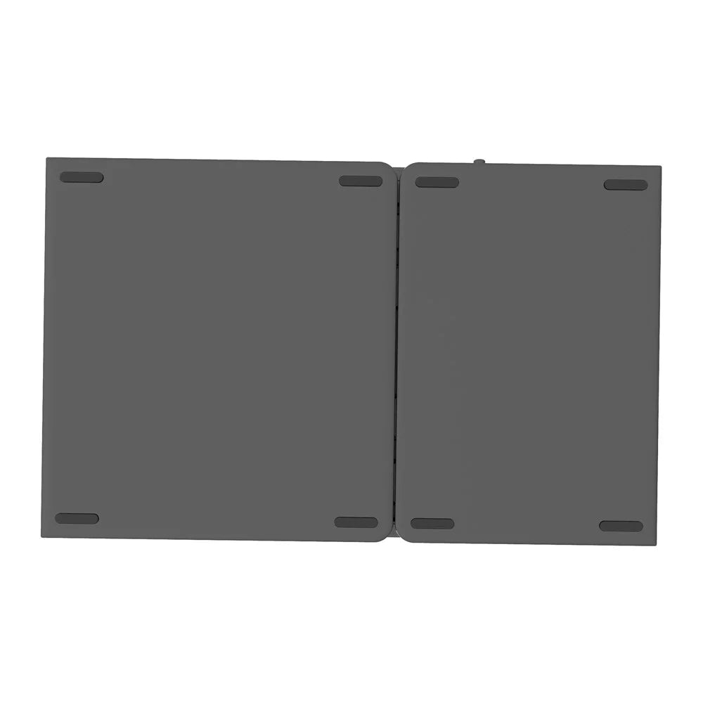 KF86 MAX Foldable Wireless Bluetooth-Compatible Keyboard with Touchpad - Grey - 4