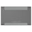 KF86 MAX Foldable Wireless Bluetooth-Compatible Keyboard with Touchpad + Leather Case - Grey - 4
