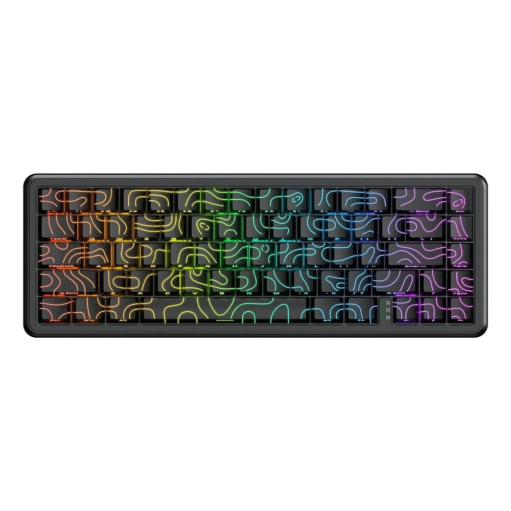 ONIKUMA G67 Wired Magnetic Axis Mechanical Keyboard 67 Keys Anti-Ghosting Hot-Swappable for Gaming / Office - 2