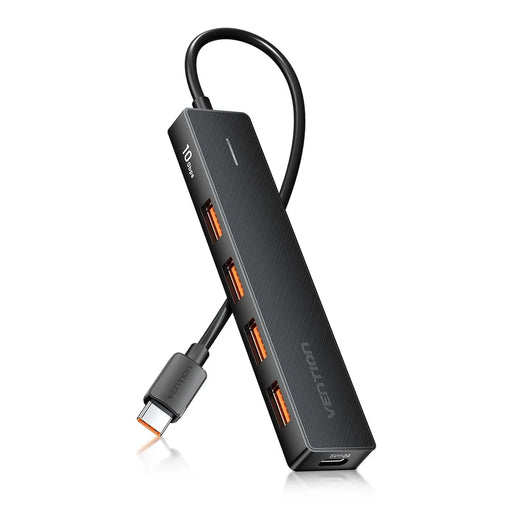 VENTION CHJBB USB 3.2 Gen 2 Hub 10Gbps Data Transfer 4 USB A + 1 Type C Docking Station - 1