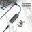 VENTION CHNBB 5 in 1 USB Hub USB 3.0 x 3 + Gigabit Ethernet Docking Station with Micro USB Power Port - 2