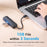 VENTION CHNBB 5 in 1 USB Hub USB 3.0 x 3 + Gigabit Ethernet Docking Station with Micro USB Power Port - 4
