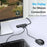 VENTION CHNBB 5 in 1 USB Hub USB 3.0 x 3 + Gigabit Ethernet Docking Station with Micro USB Power Port - 5