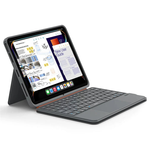 WIWU MK-005 For iPad Pro 13 (2025) / (2024) 3 in 1 Magnetic Bluetooth-compatible Keyboard Full Coverage Leather Case - 1