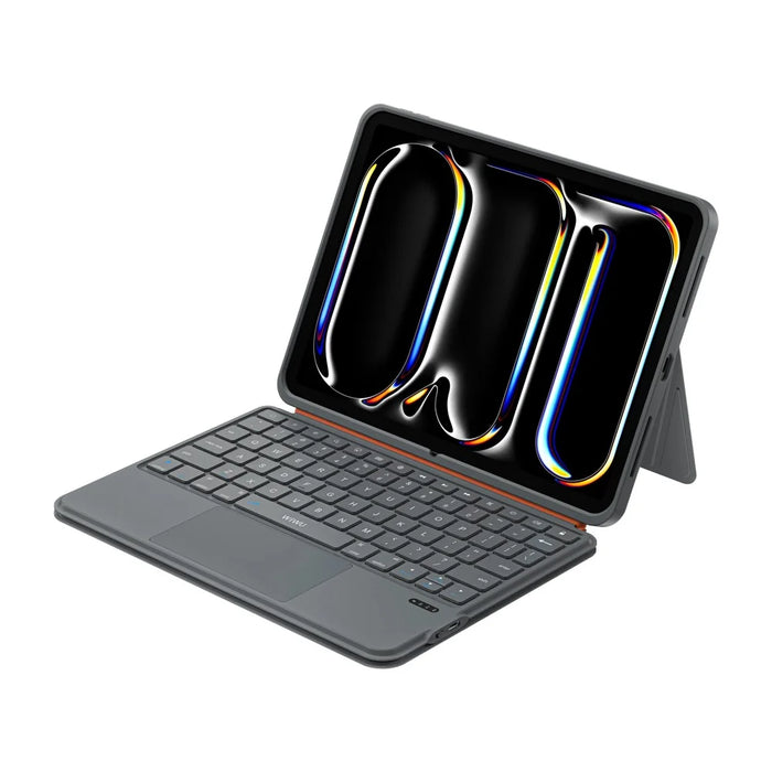 WIWU MK-005 For iPad Pro 13 (2025) / (2024) 3 in 1 Magnetic Bluetooth-compatible Keyboard Full Coverage Leather Case - 6