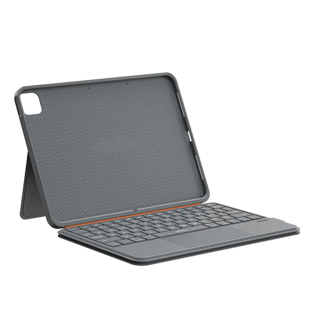 WIWU MK-005 For iPad Pro 11 (2024) 3 in 1 Magnetic Bluetooth-compatible Keyboard Full Coverage Leather Case - 6