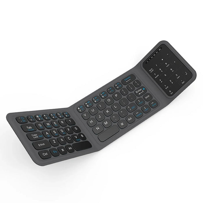 WIWU FMK-05 Foldable Wireless Keyboard for Laptop  /  Tablet  /  Smartphone Bluetooth-compatible Keyboard - 4