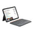 WIWU MK-005 For iPad Air 13 (2024) 3 in 1 Magnetic Bluetooth-compatible Keyboard Full Coverage Leather Case - 2