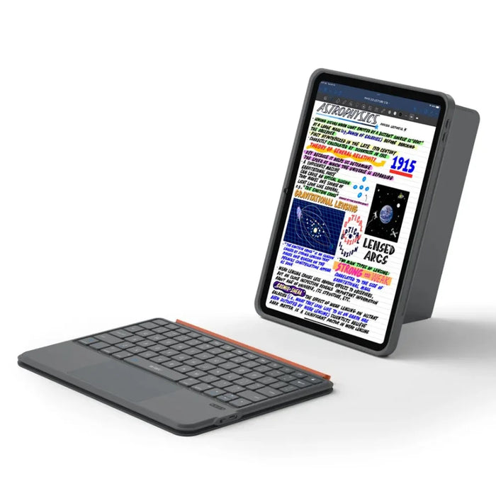 WIWU MK-005 For iPad Air 13 (2024) 3 in 1 Magnetic Bluetooth-compatible Keyboard Full Coverage Leather Case - 3