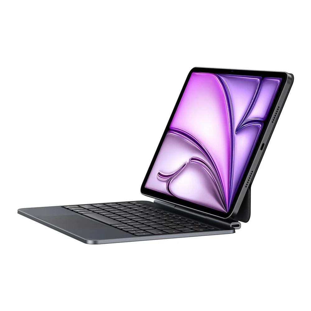 WIWU MK-004 For iPad Air 13 (2026) / (2025) / (2024) Bluetooth-Compatible Keyboard Magnetic Leather Tablet Protective Case - 5
