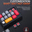 MKESPN K808 Mini Mechanical Keyboard 13 Keys Hot-Swappable RGB Backlit Programmable Keypad - Black - 6