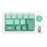 MKESPN K810 12 Keys Wired Mechanical Keyboard Macro Programmable Compact Computer Numpad - Green - 2