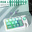 MKESPN K810 12 Keys Wired Mechanical Keyboard Macro Programmable Compact Computer Numpad - Green - 7