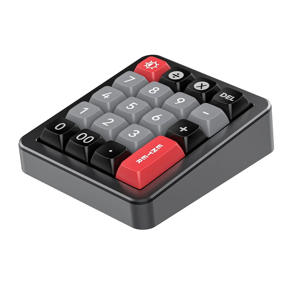 MKESPN K812 Gaming Mechanical Keyboard RGB Backlit Hot-Swappable Macro Programmable Keypad - Black - 1