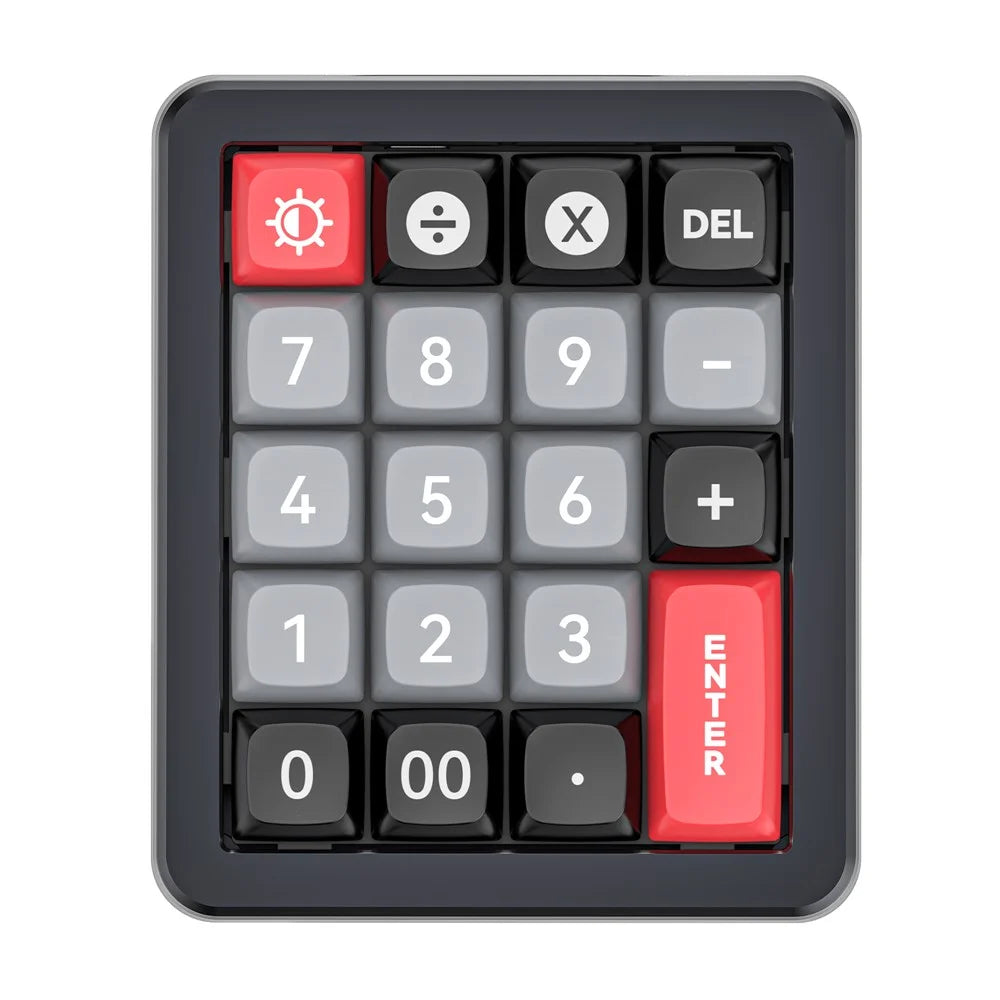 MKESPN K812 Gaming Mechanical Keyboard RGB Backlit Hot-Swappable Macro Programmable Keypad - Black - 2