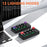MKESPN K815A Programmable Gaming 8 Keys Hot-Swappable Keyboard RGB Light Mini Mechanical Numeric Keyboard - Purple / Black - 4