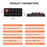 MKESPN K815B 8-Key RGB Mechanical Numeric Keyboard Hot-Swappable Compact Gaming Keypad - Red / Black - 7