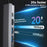 2502 Type-C / USB USB Hub 6-in-1 Type-C to RJ45 (2.5G) + 2x USB 3.2 + USB 2.0 + USB-C 3.2 + DC 5V Adapter for Laptop / Tablet - 5