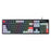 YESIDO KB44 104 Keys Wired Keyboard with RGB Backlight Low Noise Mechanical Keyboard, English Version - 1