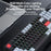 YESIDO KB44 104 Keys Wired Keyboard with RGB Backlight Low Noise Mechanical Keyboard, English Version - 6