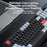 YESIDO KB44 104 Keys Wired Keyboard with RGB Backlight Low Noise Mechanical Keyboard, English + Arabic Version - 6