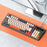 T-WOLF T13 Wired Gaming Keyboard Mechanical Feel 98-Keys Keyboard with RGB Backlit for Windows / Mac - T13 Light Gray - 3