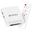 H96 Max H618 Plus 2+16GB Android TV Box WiFi 6 Bluetooth-Compatible 8K Ultra HD Smart TV Box - White  /  US Plug - 1