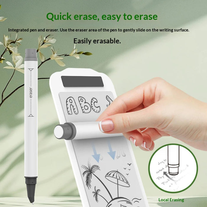 3Pcs 6 Inch Magnetic Writing Board for Refrigerator Dry Erase Board Reusable Memo Pad with Pen - Random Backside Pattern - 6