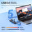 ORICO PW7U-U3 7 Port USB 3.0 Hub 5Gbps Data Transfer with Power Supply Port 1M Cable Length - Black - 6