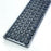 FK328T Foldable Wireless Bluetooth-compatible Keyboard 2 in 1 Numeric Keypad Touchpad for iOS Android Windows Mac - Grey - 6