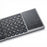 FK328T Foldable Wireless Bluetooth-compatible Keyboard 2 in 1 Numeric Keypad Touchpad for iOS Android Windows Mac - Grey - 7