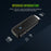 R3+ Android 13.0 TV Box 8K Ultra HD WiFi 6 Dual Band Streaming Media Player with Remote (Chipset: RK3518), 2+8GB - Black - 3