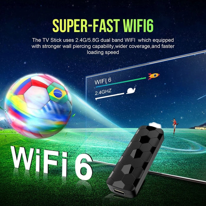 R3+ Android 13.0 TV Box 8K Ultra HD WiFi 6 Dual Band Streaming Media Player with Remote (Chipset: RK3518), 2+8GB - Black - 4