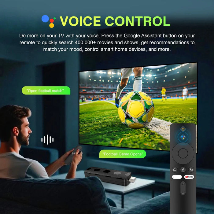 R3+ Android 13.0 TV Box 8K Ultra HD WiFi 6 Dual Band Streaming Media Player with Remote (Chipset: RK3518), 2+8GB - Black - 6