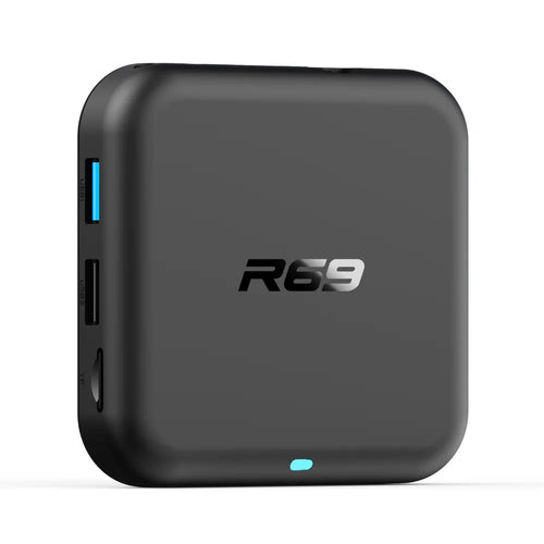 R69 Android 14 TV Box 4K Ultra HD WiFi 6 Bluetooth-compatible 5.0 Smart Media Player (Chipset: RK3518), 2+8GB - EU Plug - 1