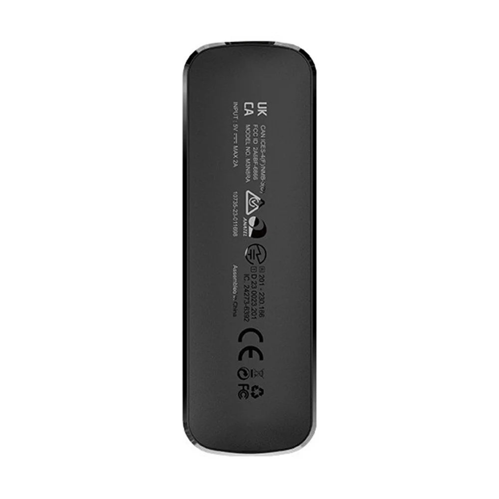 Q8 2+8GB Android 14.0 Smart TV Stick Allwinner H313 Quad Core 4K Ultra HD WiFi 6 Bluetooth-compatible Media Player with Voice Remote - 2GB+8GB - 3