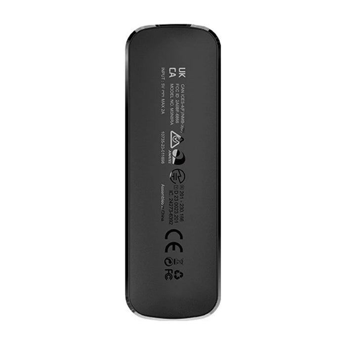 Q8 2+16GB Android 14.0 Smart TV Stick Allwinner H313 Quad Core 4K Ultra HD WiFi 6 Bluetooth-compatible Media Player with Voice Remote - 2GB+16GB - 3