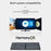 B028 Wireless Keyboard Bluetooth-compatible Foldable Keyboard for iPad Tablet Phone Laptop - Black - 3