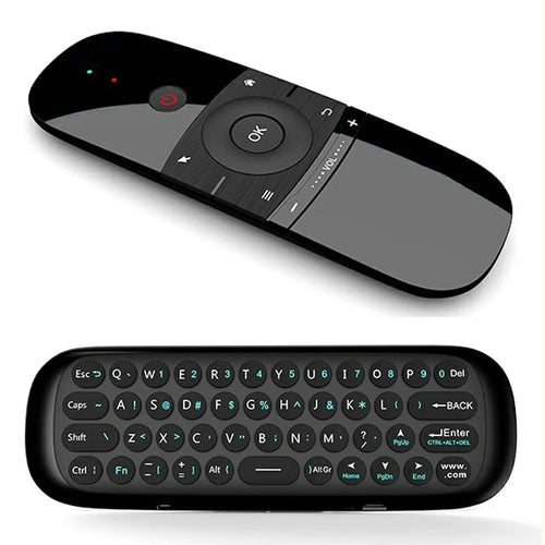 W1 Air Mouse 2.4G Wireless Remote Control Mini Keyboard IR Learning Control Device for Smart TV Android Box PC - 1