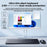 REMAX BT-07 2.4G / Bluetooth-compatible Dual Mode Wireless Keyboard with 1600DPI Mouse Combo Set - 3
