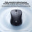 REMAX BT-07 2.4G / Bluetooth-compatible Dual Mode Wireless Keyboard with 1600DPI Mouse Combo Set - 4